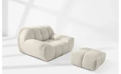 KONSIMO Polstermöbel 4er-Set in Bubble Optik Vena