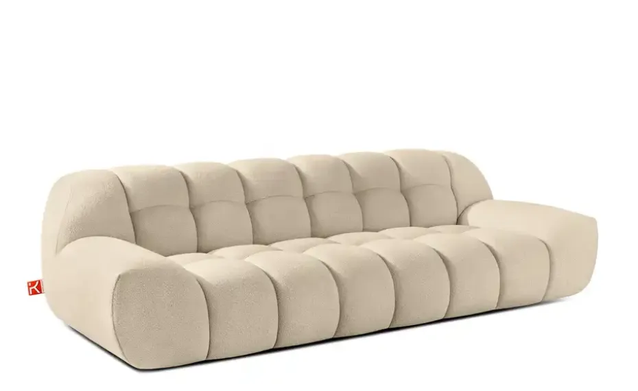 KONSIMO Polstermöbel 3er-Set in Bubble Optik Vena