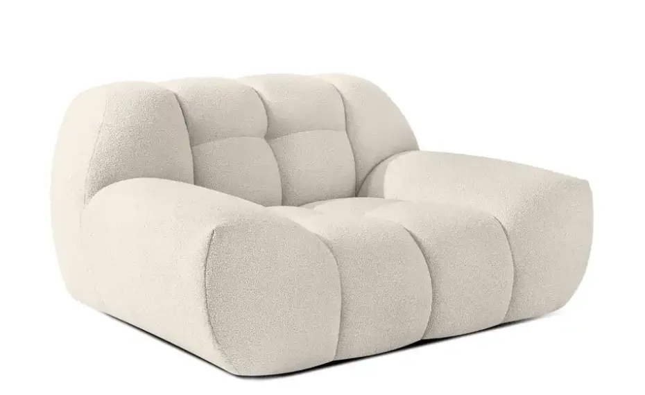 KONSIMO Polstermöbel 3er-Set in Bubble Optik Vena