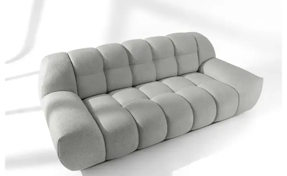 KONSIMO Polstermöbel 3er-Set in Bubble Optik Vena