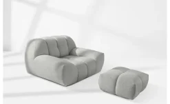 KONSIMO Polstermöbel 3er-Set in Bubble Optik Vena