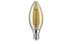 LED Vintage Kerze E14/2W gold