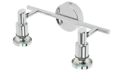 LED-Badspot, 2-flammig, chrom