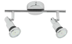 LED-Badspot, 2-flammig, chrom