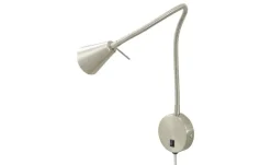 LED-Bettleuchte, Nickel-matt