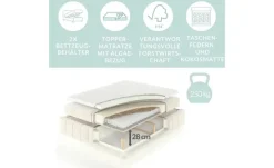 maison de rêve Boxspringbett mit Stauraum Moretti