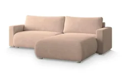 MASSENO Ecksofa mit Schlaffunktion Turin