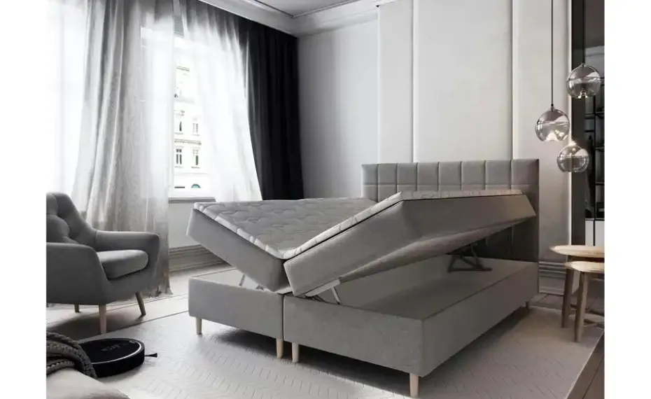 MASSENO Boxbett mit Bettkasten