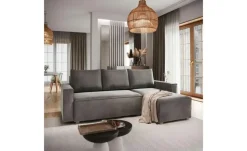 MASSENO Ecksofa mit Schlaffunktion Siles
