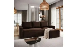 MASSENO Ecksofa mit Schlaffunktion Siles