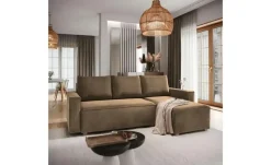 MASSENO Ecksofa mit Schlaffunktion Siles