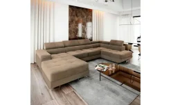 MASSENO Wohnlandschaft mit Schlaffunktion Casone