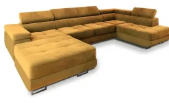 MASSENO Wohnlandschaft mit Schlaffunktion Casone