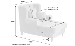 Max Winzer Big-Sessel Mareille