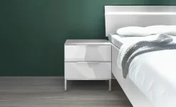 Nachtkommode mit 2 Schüben