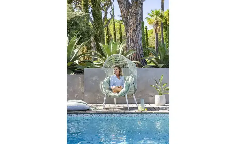 Outdoor-Korbsessel Aruba