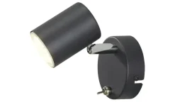 Paul Neuhaus Wandstrahler, 1-flammig, schwarz