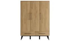 pinio Kleiderschrank 3-türig Retro