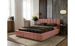 Polsterbett mit Stauraum