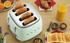 smeg 4-Slot-Toaster TSF03PGEU