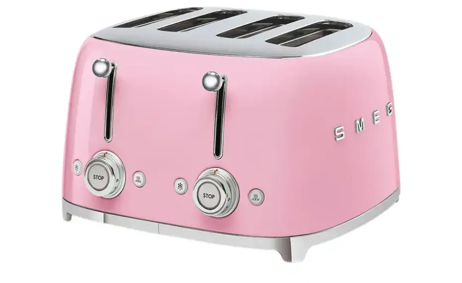 smeg 4-Slot-Toaster TSF03PKEU