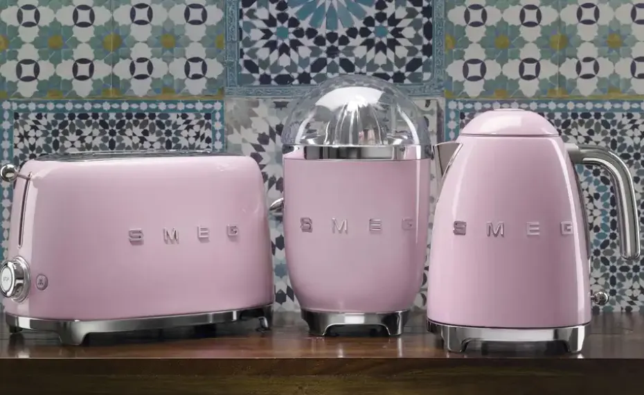 smeg 4-Slot-Toaster TSF03PKEU