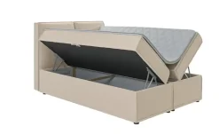S-STYLE Boxbett mit Stauraum und Topper, H3 Uma