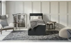 S-STYLE Boxbett mit Stauraum und Topper, H3 Uma