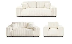 S-STYLE Polstergarnitur 3er-Set Mollis
