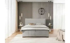 S-STYLE Boxbett mit Bettkasten, Cord, H3 Lovetti