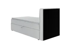 S-STYLE Boxbett mit Stauraum und Topper, H3 Uma