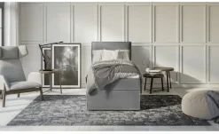 S-STYLE Boxbett mit Stauraum und Topper, H3 Uma