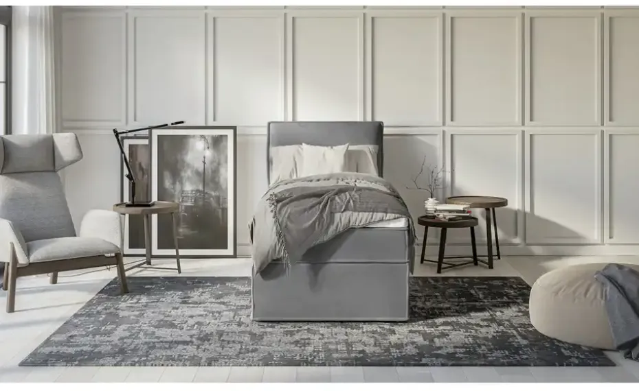 S-STYLE Boxbett mit Stauraum und Topper, H3 Uma