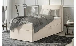 S-STYLE Boxbett mit Stauraum und Topper, H3 Uma