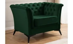 S-STYLE Chesterfield Sessel Wilhelm