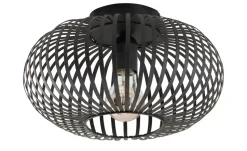 Trio Deckenleuchte, 1-flammig, Metall schwarz ´klein`