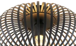 Trio Deckenleuchte, 1-flammig, Metall schwarz ´klein`