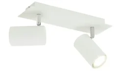 Trio Deckenspot, 2-flammig, weiß