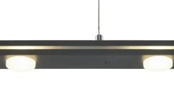 Trio LED-Pendelleuchte schwarz-matt
