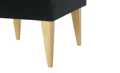 Twist Hocker aus Samt Taco