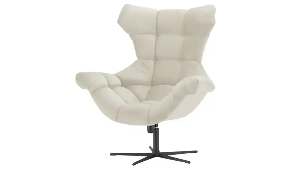 Twist Sessel aus Samt Sensi