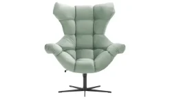 Twist Sessel aus Samt Sensi