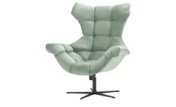 Twist Sessel aus Samt Sensi
