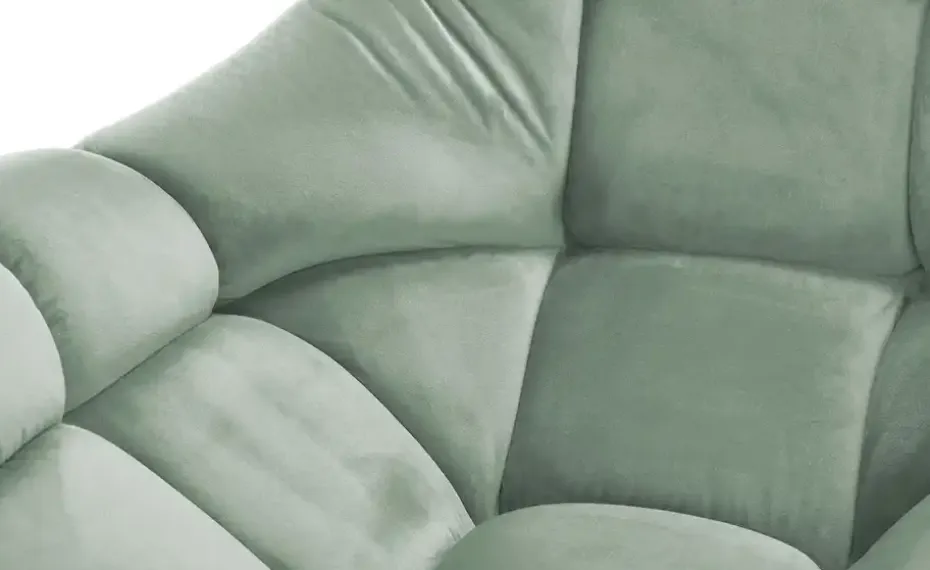 Twist Sessel aus Samt Sensi