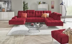 Twist Wohnlandschaft aus Samt Grenada