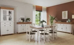Vitrine aus Massivholz