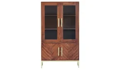 Vitrine aus Massivholz