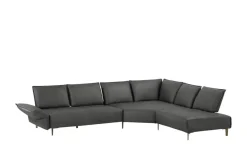 W.SCHILLIG Ecksofa aus Echtleder