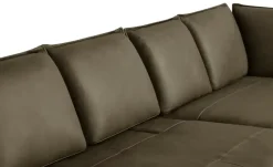 W.SCHILLIG Ecksofa aus Echtleder