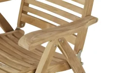 Yorkshire Klappsessel aus Teakholz Cambridge Premium